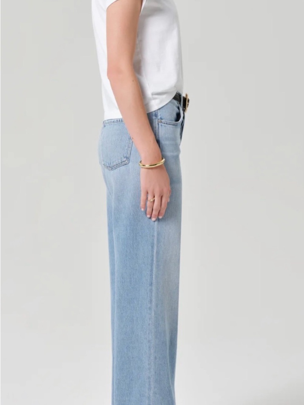 Citizens Of Humanity Annina Light Wash Wide-Leg Jeans - Picture 4 of 5